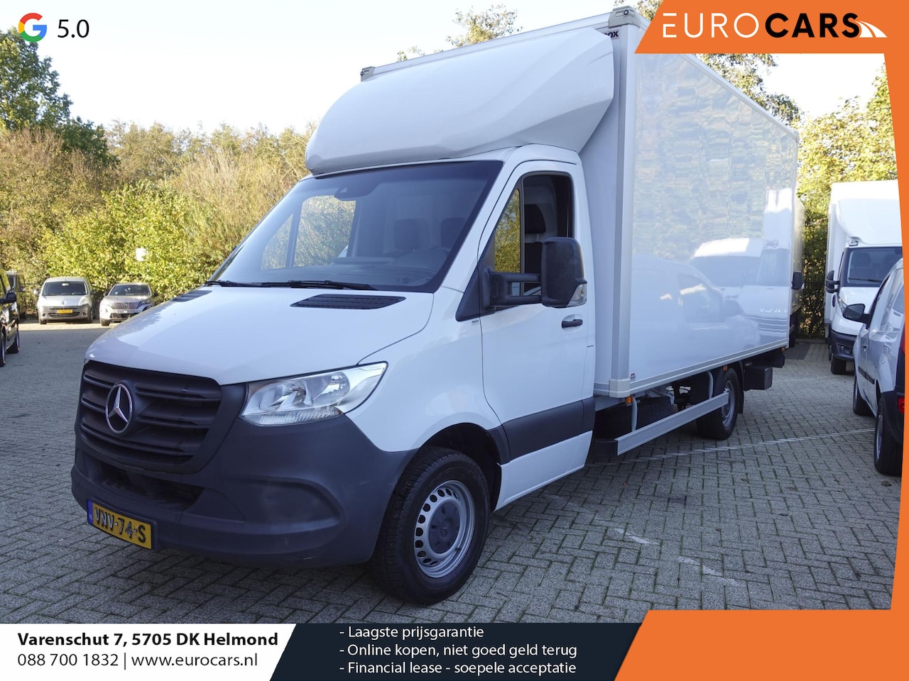 Mercedes-Benz Sprinter - 315 Automaat Bakwagen Laadklep Meubelbak Navigatie Airco Cruise Control  Comfort stoelen - AutoWereld.nl