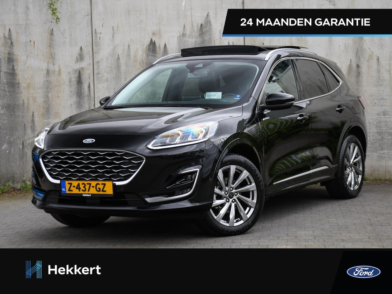 Ford Kuga - Vignale 2.5 PHEV 225pk Automaat SCHUIF-DAK | LEDER | HUD | 19''LM | ADAPT. CRUISE | WINTER - AutoWereld.nl