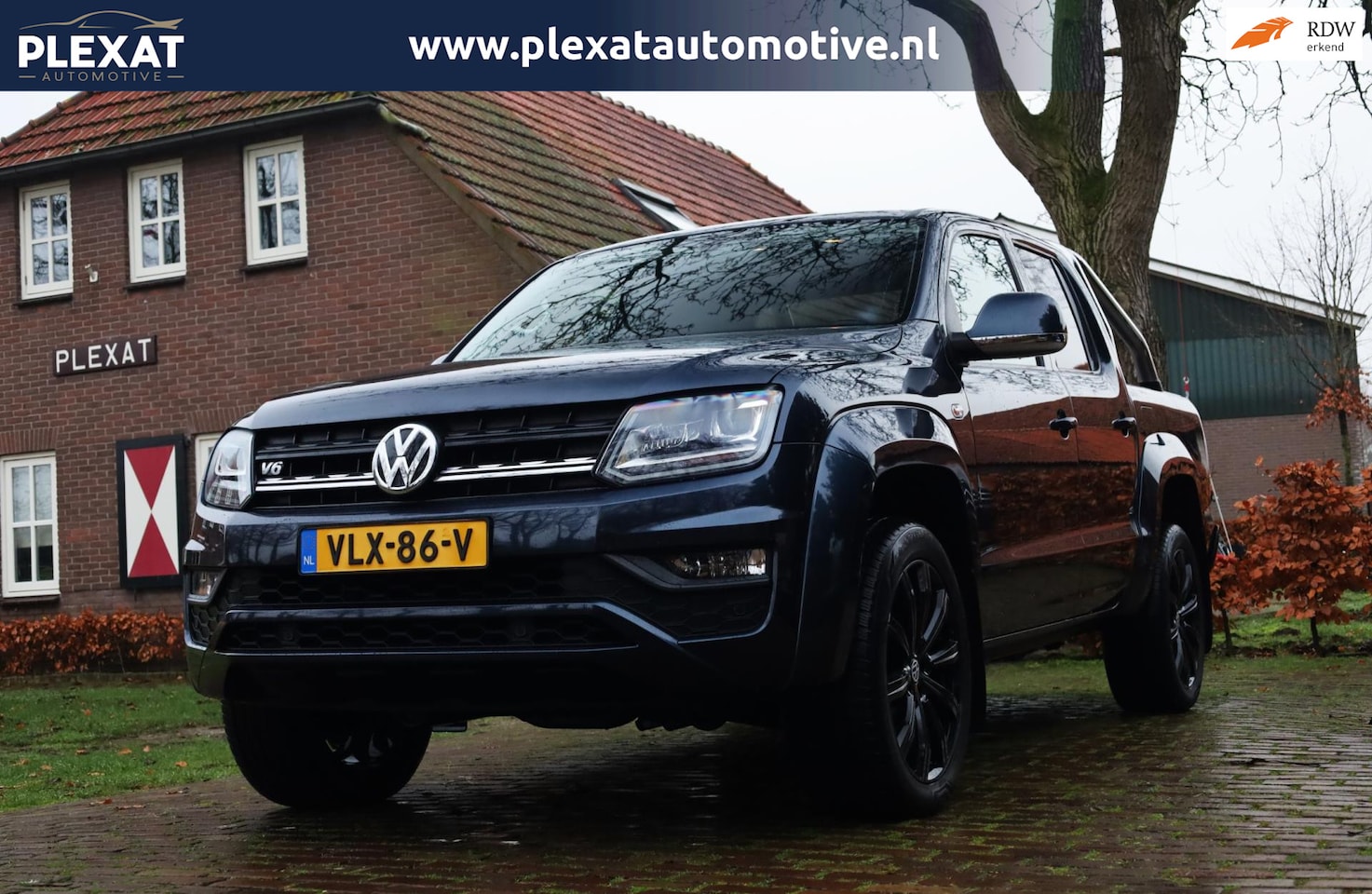 Volkswagen Amarok - 3.0 TDI 4Motion Plus Cab Highline DSG. | Xenon | Dealeronderhouden | Navigatie | Stoelverw - AutoWereld.nl