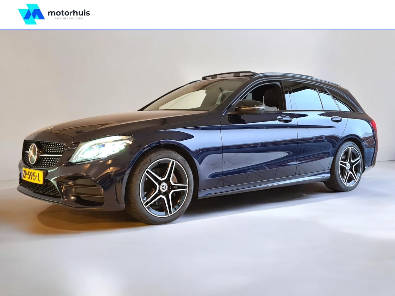 Mercedes-Benz C-klasse Estate - C180 156pk 9G-TRONIC Business Solution Plus Upgrade Edition AUTOMAAT LED PANO NAVI CAMERA - AutoWereld.nl