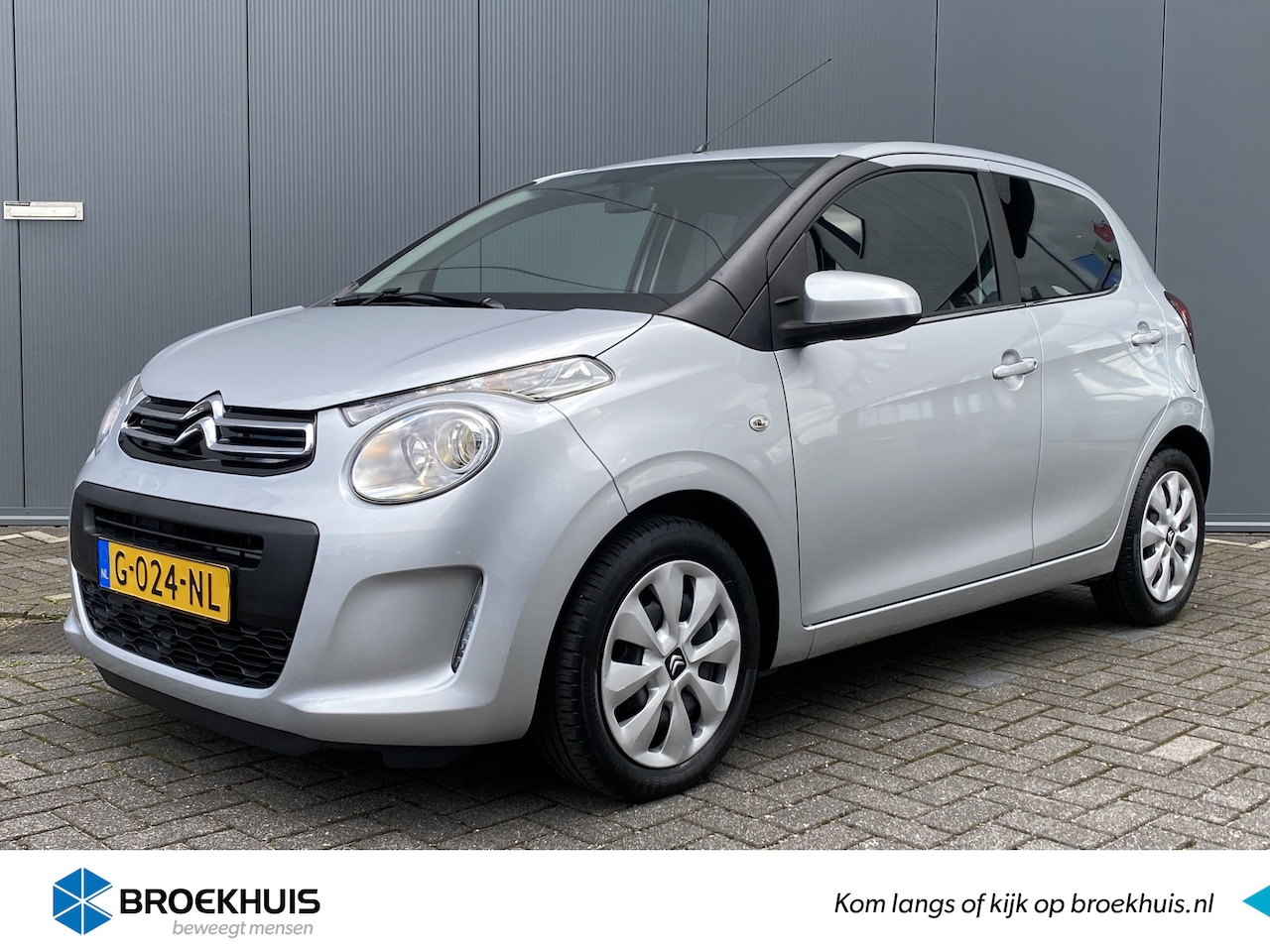 Citroën C1 - 1.0 VTi 73pk 5-drs Feel | LED | Airco | Pack Look | Pack Comfort | Getint Glas | Bluetooth - AutoWereld.nl