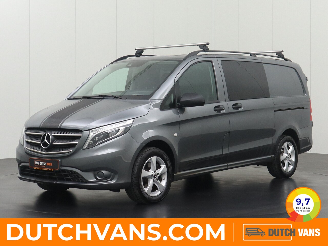 Mercedes-Benz Vito - 119CDI 7G-Tronic Automaat 4Matic 4x4 Lang | 2xSchuifdeur | Led | Navigatie | Camera - AutoWereld.nl