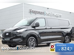 Ford Transit Custom - 320 2.0TDCI 170pk L2H1 Trend DC | L+R Zijdeur | Stoel + Stuurverwarming | Keyless | Carpla