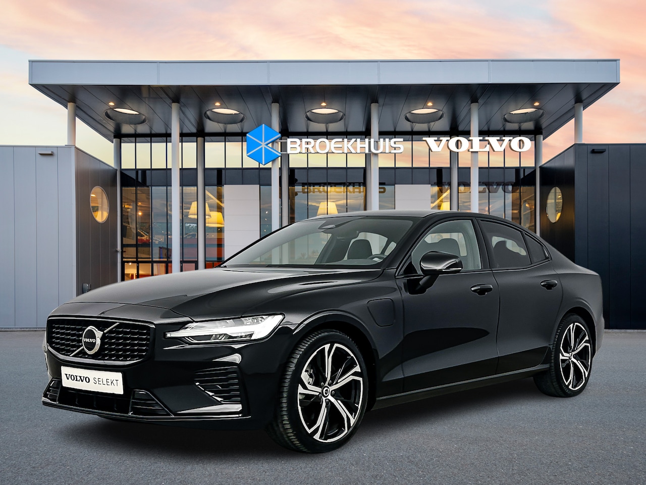 Volvo S60 - Recharge T6 AWD Plus Dark | BLIS | Parkeer-camera | Stoelverwarming voor/achter | Stuurwie - AutoWereld.nl