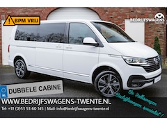 Volkswagen Transporter Caravelle - T6.1 2.0 TDI 204 PK DSG L2H1 DUB/CAB A-Deuren ACC | LED | Leder | Apple Carplay/ Android A