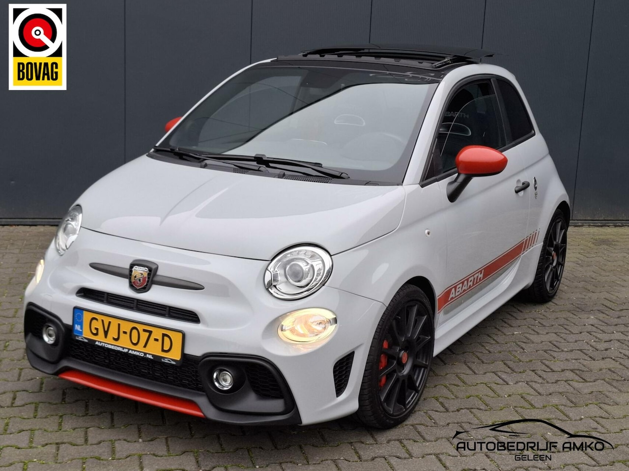 Fiat 500 Abarth - 1.4 T-Jet Competizione 70th Anniversary / PANO / LEDER - AutoWereld.nl