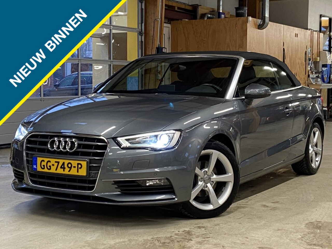 Audi A3 Cabriolet - 1.4TSI 150PK Aut./Orig.NL/Dealer onderhouden/Nekverwarming/Camer - AutoWereld.nl