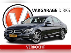 Mercedes-Benz C-klasse - 180 Aut7 Prestige ✅ Schuifdak ✅ Leder ✅ LED ✅ 360