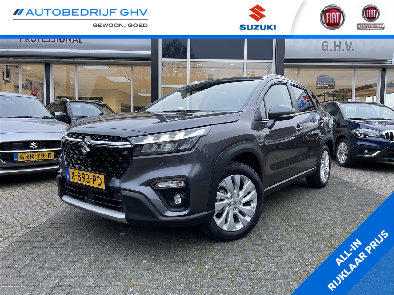 Suzuki S-Cross - 1.5 Hybrid 115PK Automaat Select | 6 jaar fabrieksgarantie | All season banden | - AutoWereld.nl