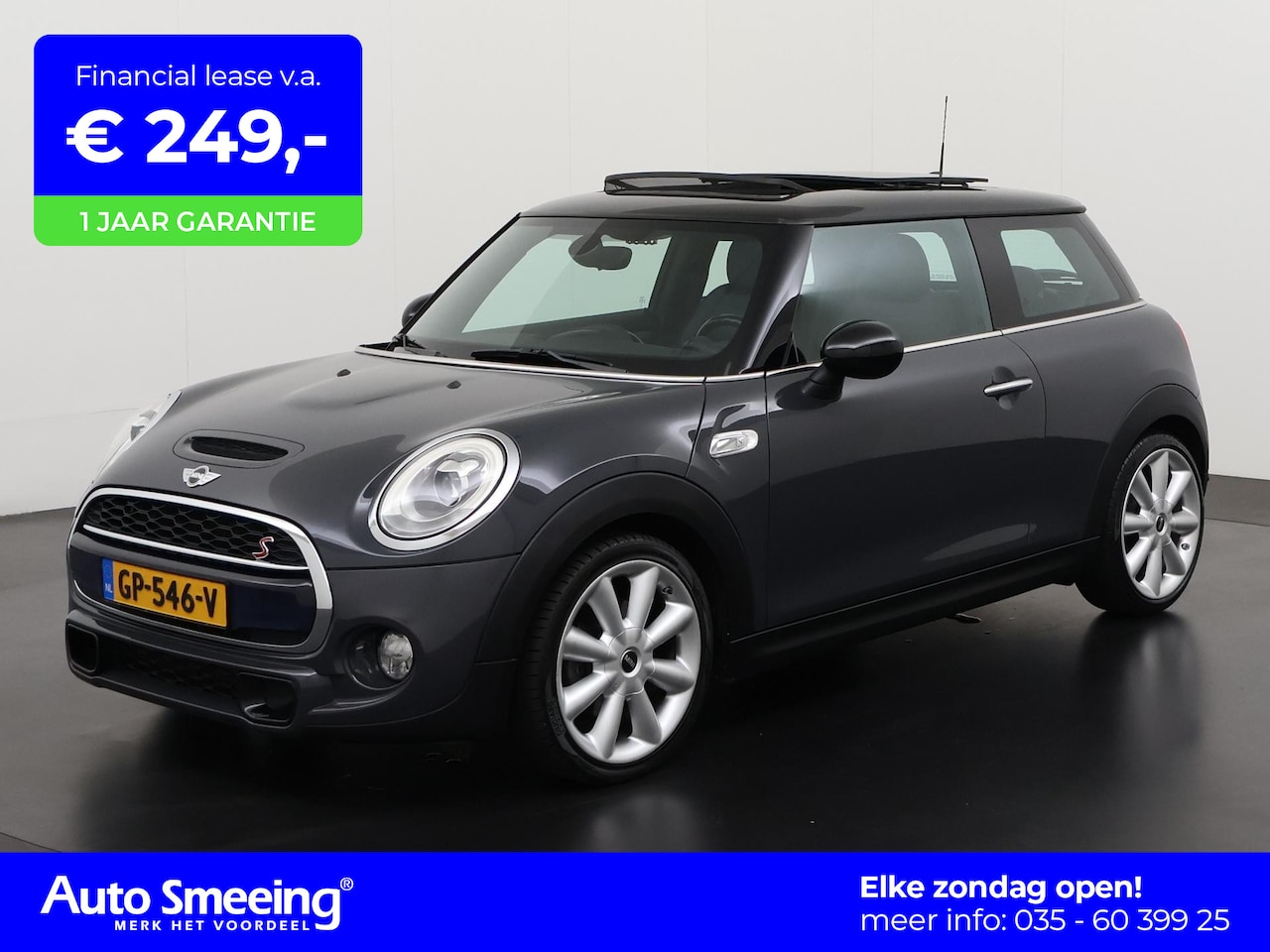 MINI John Cooper Works - Mini 2.0 S JCW | Panoramadak | Leder | Navigatie | Zondag Open! - AutoWereld.nl