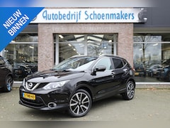 Nissan Qashqai - 1.2 Tekna PANO LEER 360-CAMERA RUIT+STOELVERWARMING NAVI DAB 2xPDC 19"LMV