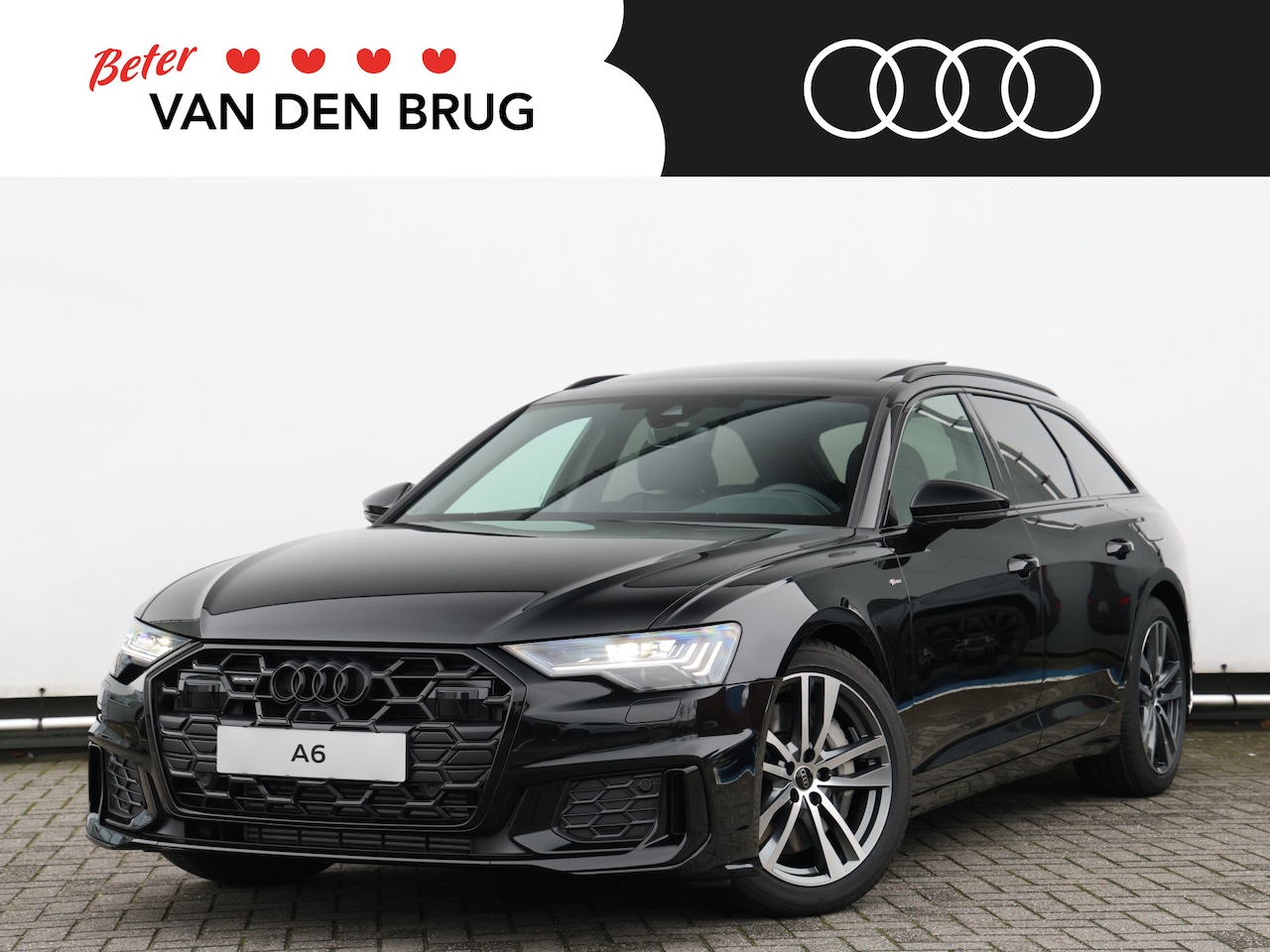 Audi A6 Avant - S edition Competition | 50 TFSI e quattro | 299 pk | Achteruitrijcamera | Optiek zwart plu - AutoWereld.nl