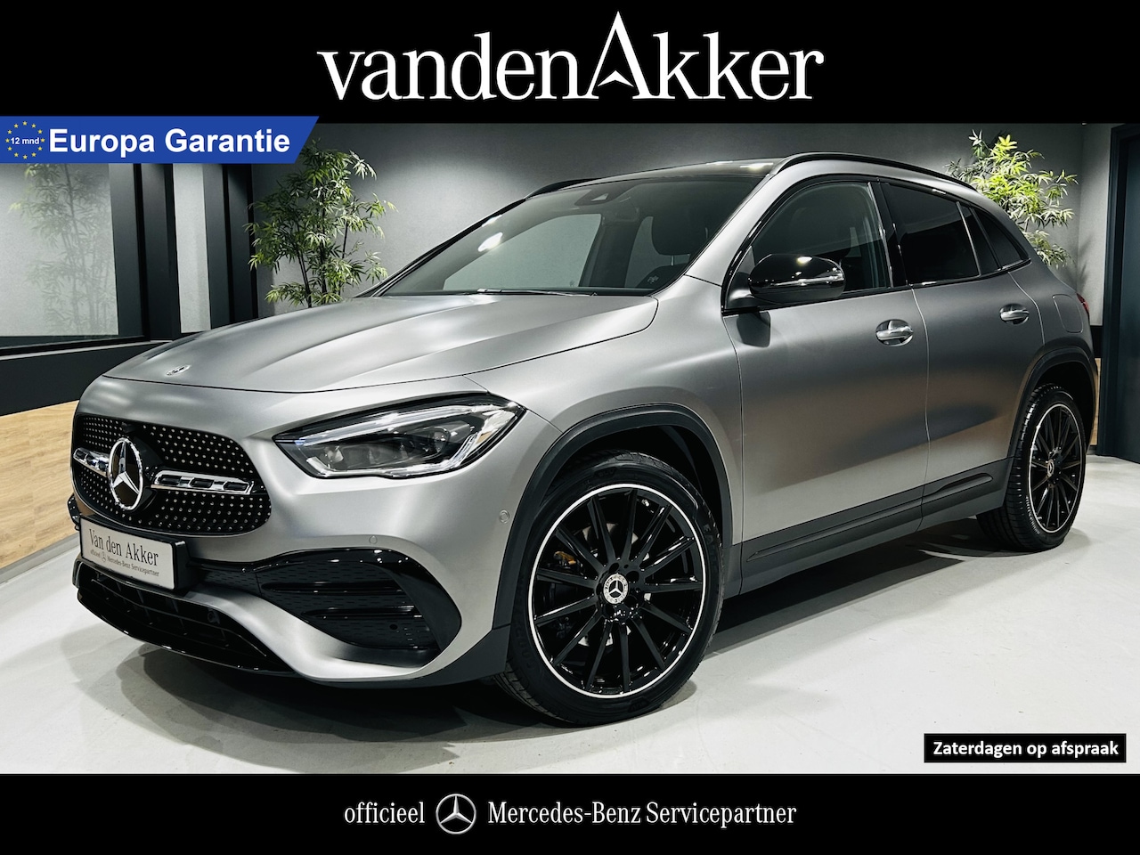 Mercedes-Benz GLA-Klasse - 250e AMG // Memory Stoelen // Panoramadak // MultiBeam LED // Keyless // Mat Grijs // Sfee - AutoWereld.nl