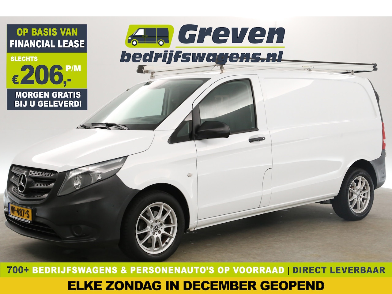 Mercedes-Benz Vito - CDI 140PK Airco Navigatie 17"LMV PDC Imperiaal Elektrpakket Trekhaak - AutoWereld.nl