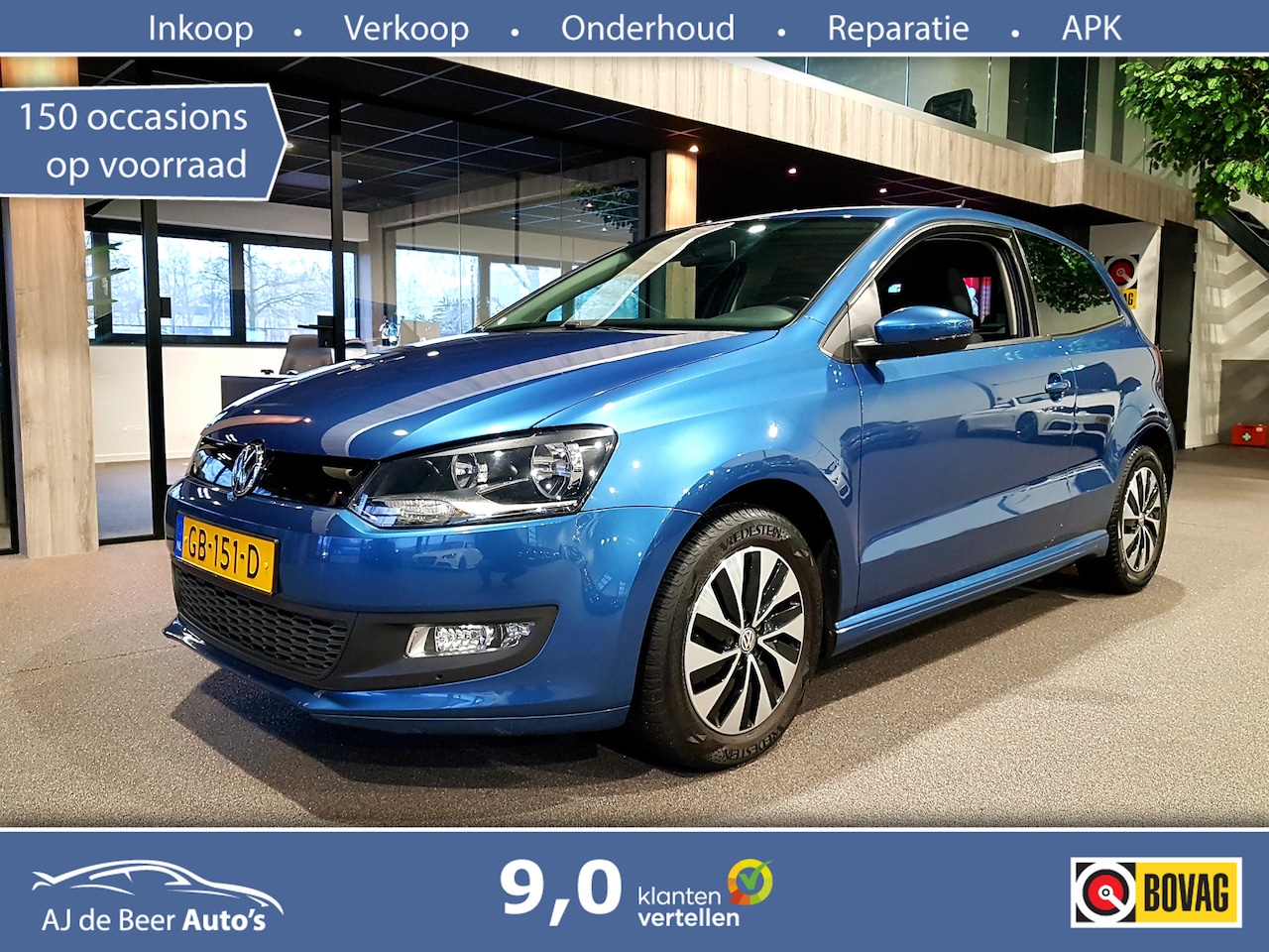 Volkswagen Polo - 1.0 BlueMotion Edition | Airco | Cruise | LMV | Nette auto - AutoWereld.nl