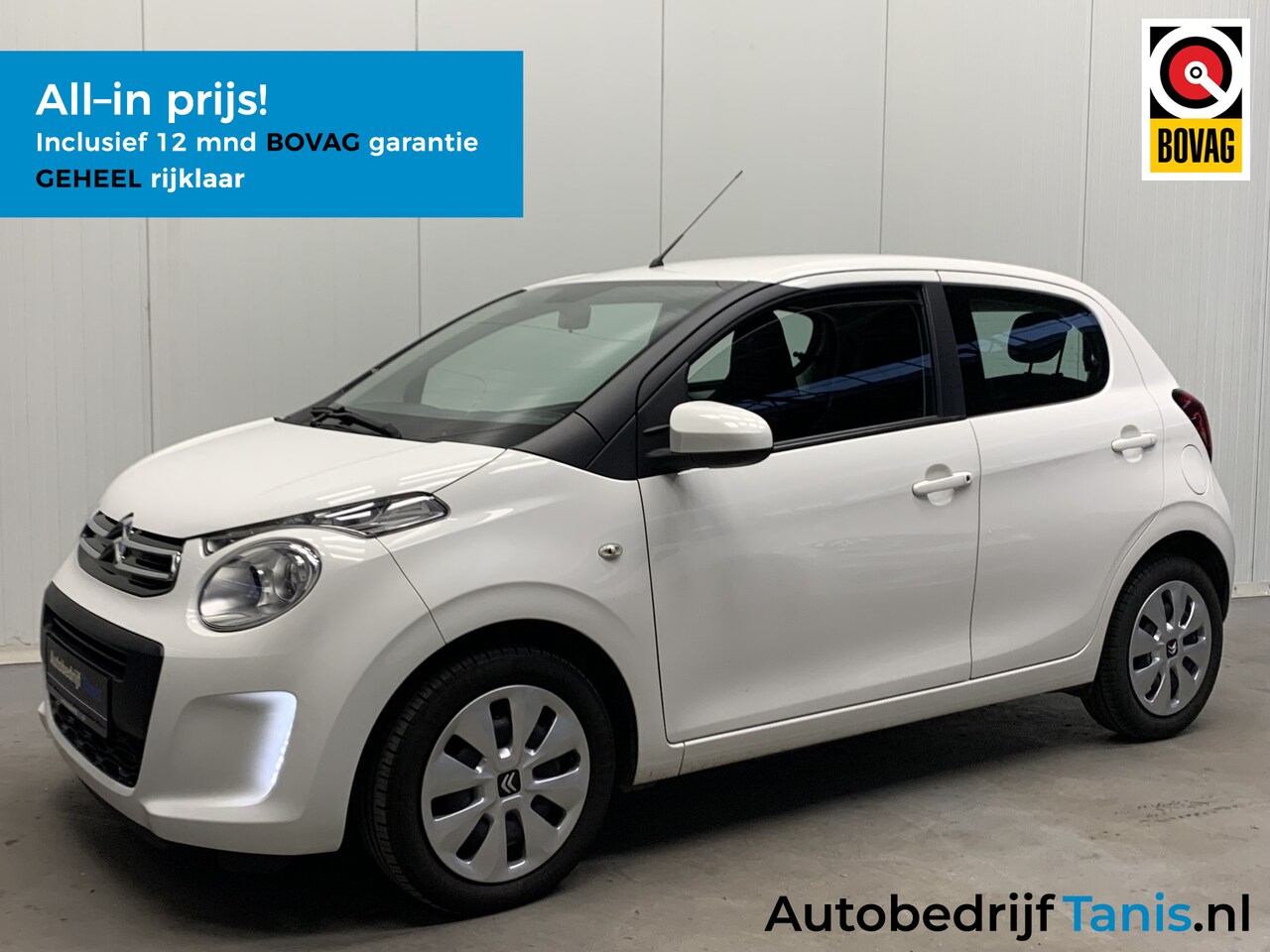 Citroën C1 - 1.0 VTi Millenium AIRCO/ECC-CAMERA-STOELVERWARMING-ELECTR.PAKKET - AutoWereld.nl