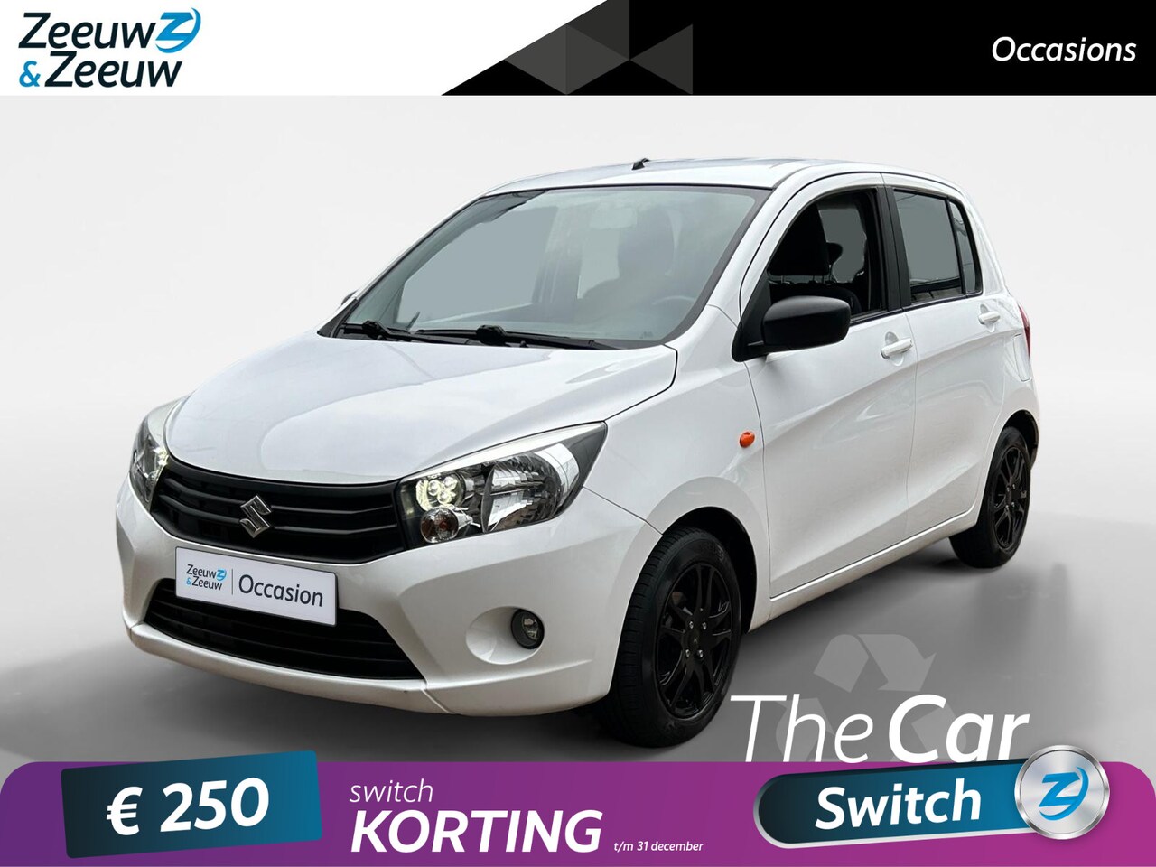 Suzuki Celerio - 1.0 Comfort | Bluetooth | Airco | Trekhaak | Elektrische Ramen | Super Zuinig - AutoWereld.nl