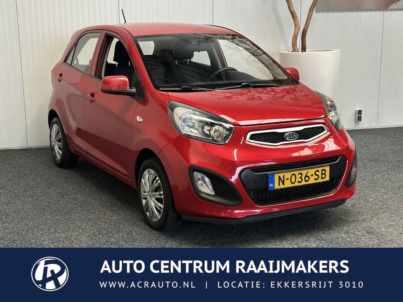 Kia Picanto - 1.0 CVVT 5 DEURS BUMPERS IN CARROSERIEKLEUR ZEER MOOI !! LOCATIE 3010 - AutoWereld.nl