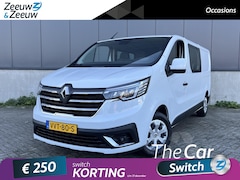 Renault Trafic - 2.0 - 110PK dCi T29 L2H1 DC Work Edition | Dubbel Cabine | 6 Zitplaatsen | Trekhaak | Navi