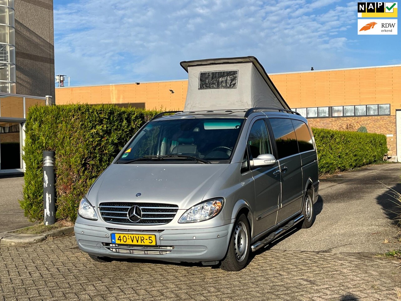 Mercedes-Benz Viano - 3.0 CDI DC Ambiente Lang Hefdak Automaat Camper - AutoWereld.nl