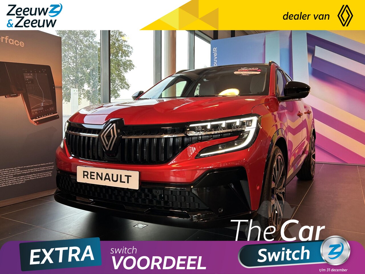 Renault Espace - De nieuwe E-Tech Hybrid 200 iconic 7p. | Profiteer nu van de €3300,- Zeeuw & Zeeuw korting - AutoWereld.nl