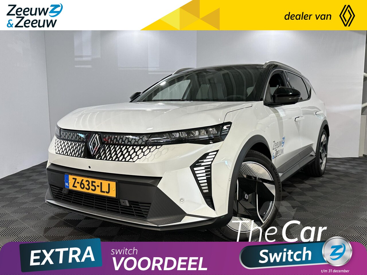 Renault Scenic E-Tech - EV87 Long Range Iconic Automaat | DEMO | 22 kW Lader | Harman Kardon Audio | Massagefuncti - AutoWereld.nl