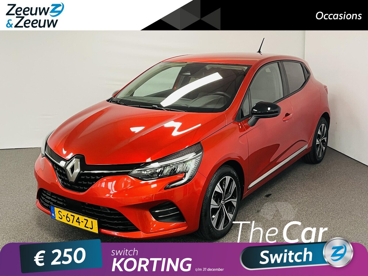 Renault Clio - 1.0 TCe 90 Evolution GOEDKOOPSTE VAN NEDERLAND NETTE AUTO / APPLE & ANDROID CARPLAY / DODE - AutoWereld.nl