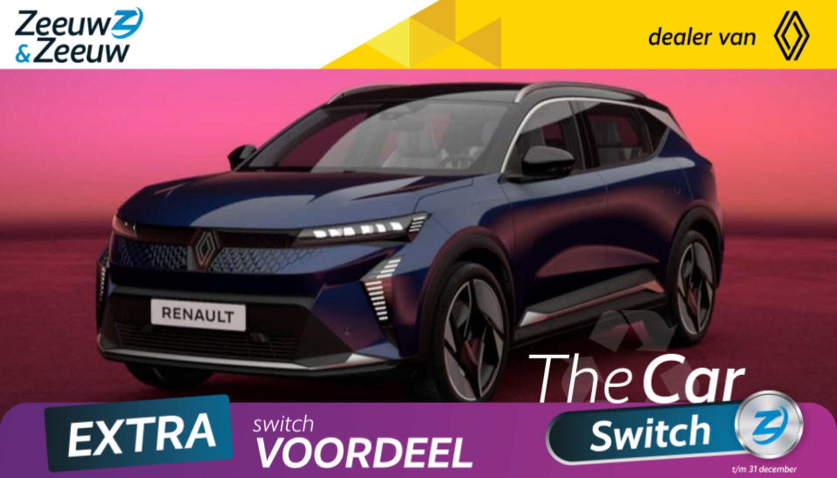 Renault Scenic E-Tech - EV87 long range iconic | NU BINNEN / NU MET 3700.- VOORRAAD VOORDEEL! - AutoWereld.nl