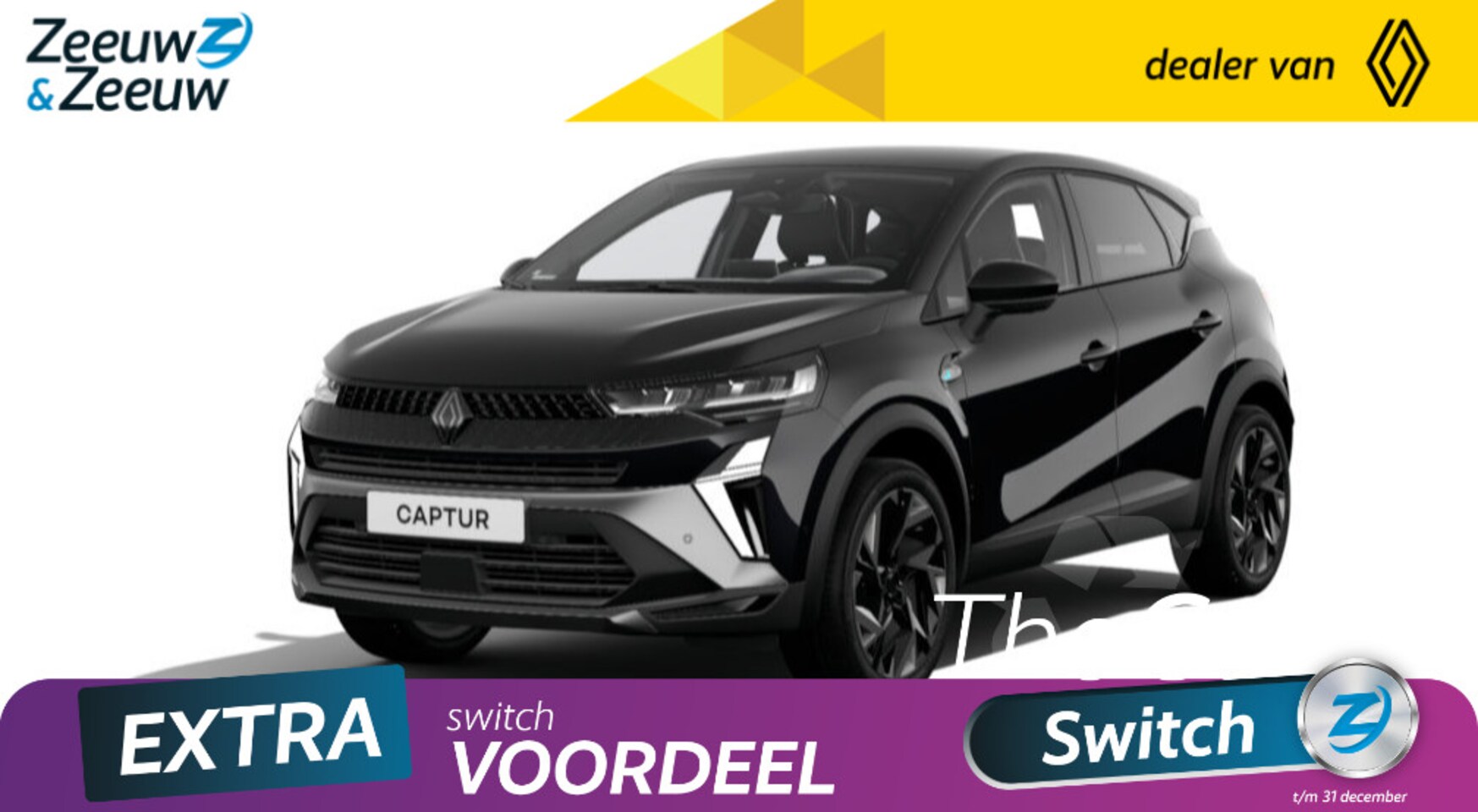 Renault Captur - 1.6 E-Tech Hybrid 145 esprit Alpine UIT VOORRAAD LEVERBAAR | 1500,- KORTING - AutoWereld.nl