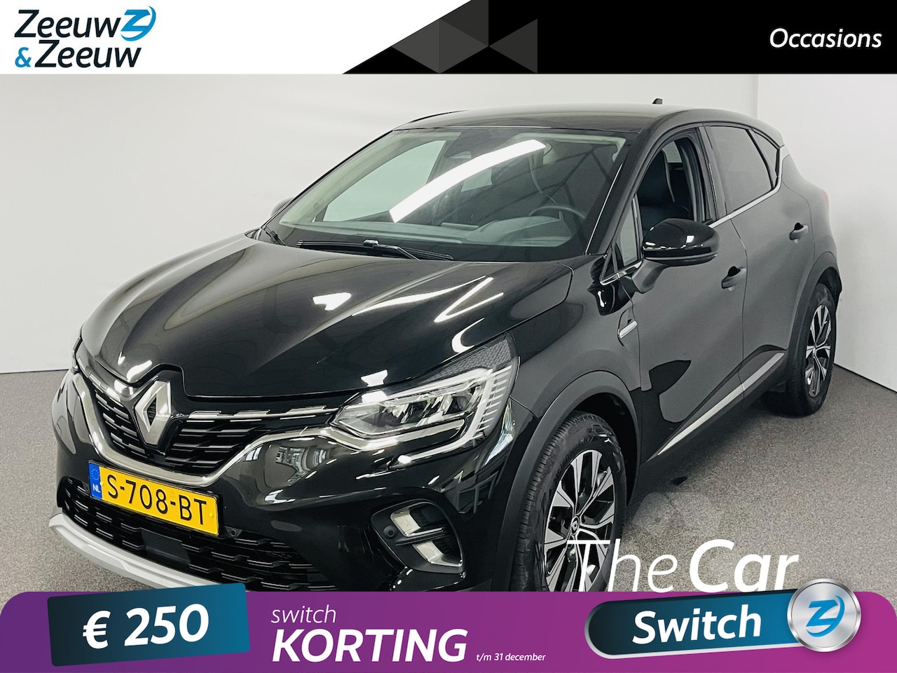 Renault Captur - 1.0 TCe 90 techno GOEDKOOPSTE VAN NEDERLAND NAVI AIRCO CAMERA PARKEERSENSOREN CRUISE CONTR - AutoWereld.nl