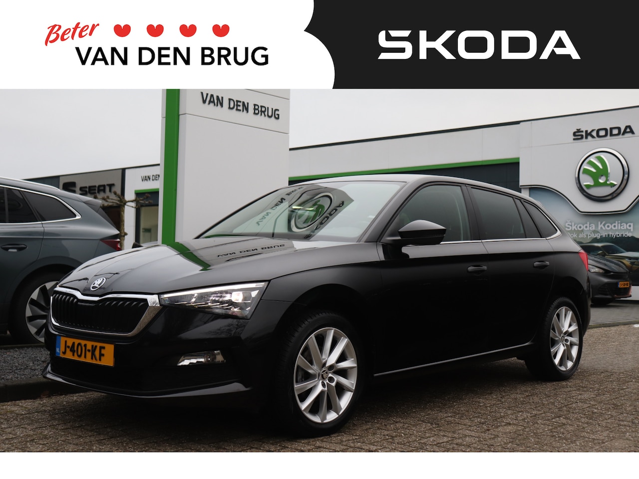 Skoda Scala - 1.5 TSI 150pk AUTOMAAT Business Edition | Stoelverwarming | Parkeersensoren | Navigatie | - AutoWereld.nl