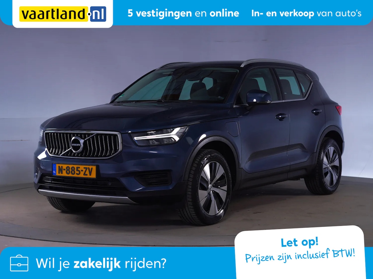 Volvo XC40 - T4 Recharge Inscription Expression [ Nav Stoel- en stuurverarming ] - AutoWereld.nl