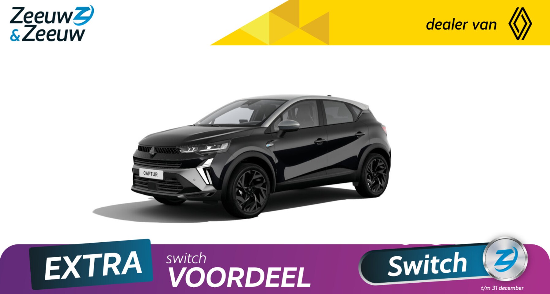 Renault Captur - 1.6 E-Tech Hybrid 145 esprit Alpine | Uit voorraad leverbaar - AutoWereld.nl