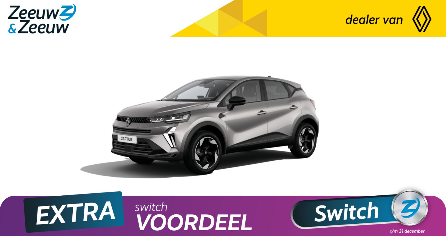 Renault Captur - 1.0 TCe 90 techno | Nu te bestellen bij Zeeuw & Zeeuw Leiderdorp - AutoWereld.nl