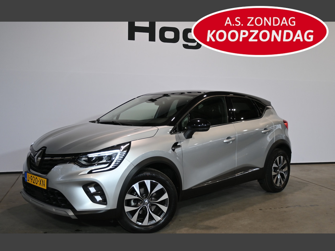 Renault Captur - 1.0 TCe 100 Intens Ecc Navigatie 1e Eigenaar LED Dealer Onderhouden! Inruil Mogelijk! - AutoWereld.nl