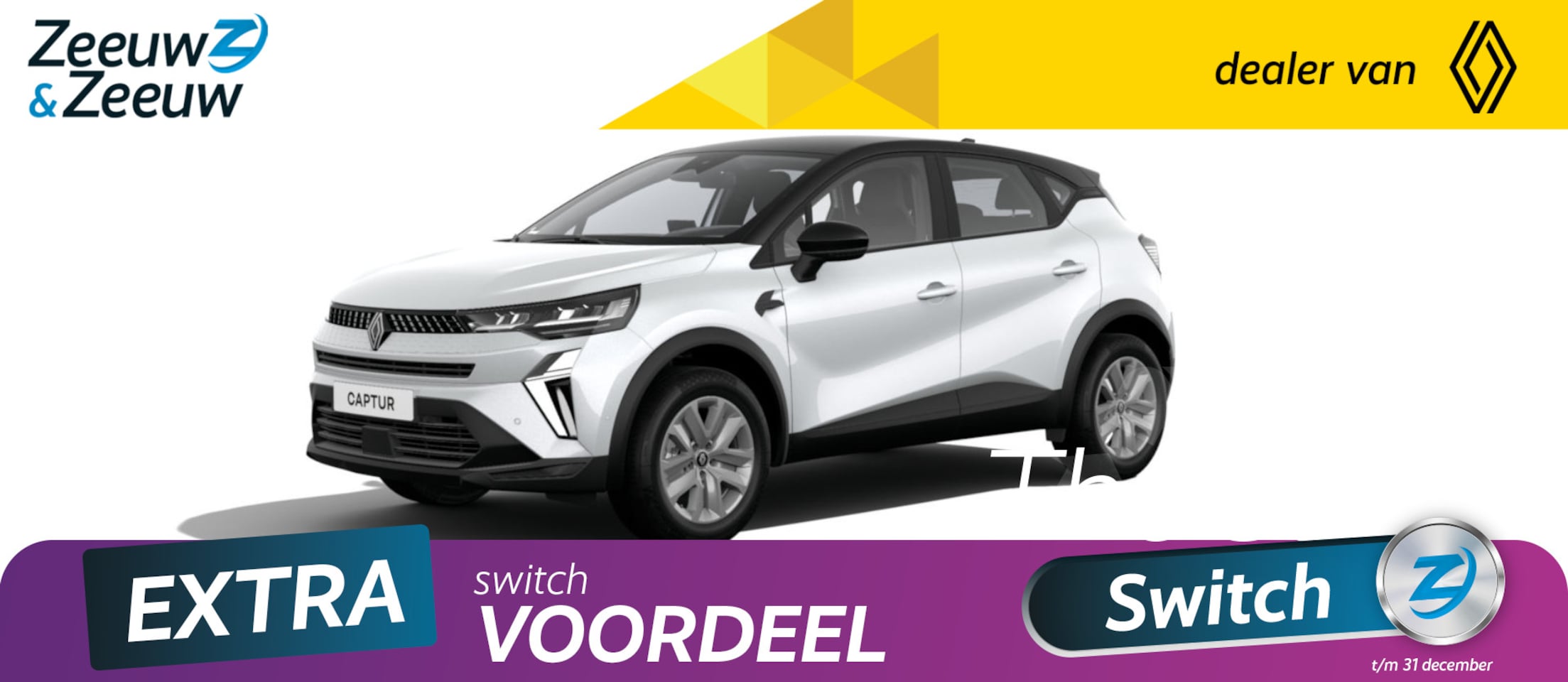 Renault Captur - 1.6 E-Tech Hybrid 145 evolution | Nieuw te bestellen bij Zeeuw & Zeeuw Leiderdorp - AutoWereld.nl