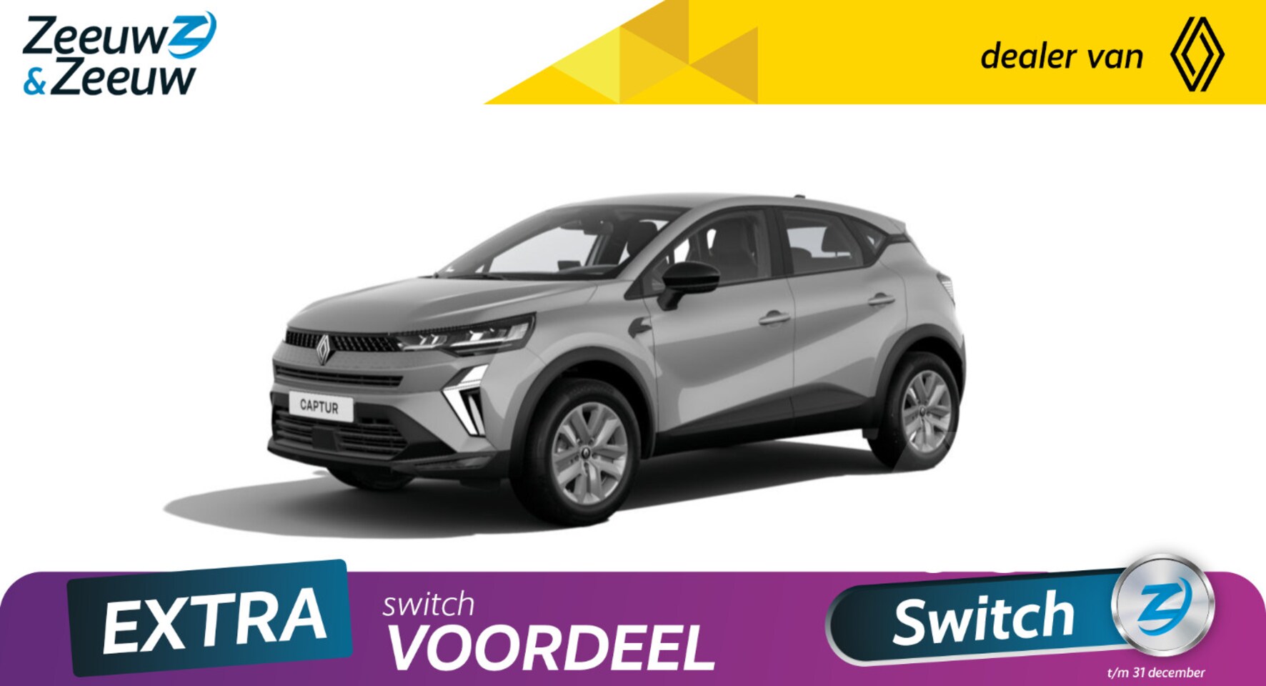 Renault Captur - TCe 90 Evolution | NIEUW MODEL | NU TE BESTELLEN | TIJDELIJK €1500,- KORTING BIJ ZEEUW EN - AutoWereld.nl