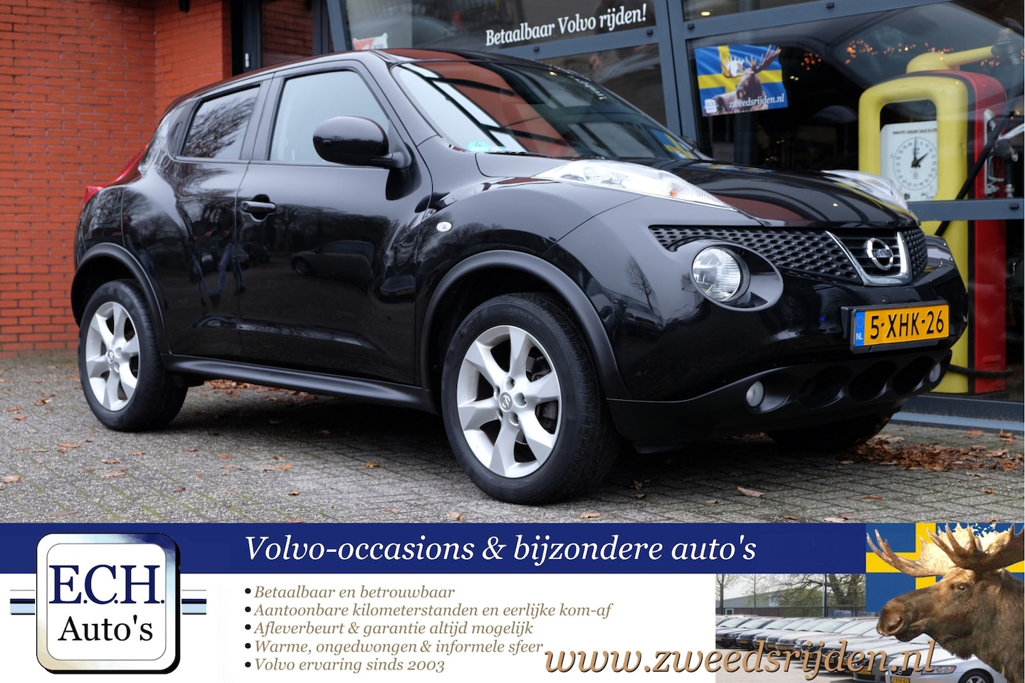 Nissan Juke - 1.6 Automaat, Acenta, Airco, Cruise Control - AutoWereld.nl