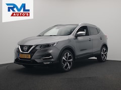 Nissan Qashqai - 1.2 Tekna + Trekhaak Pano/dak Luxe/Leder Rondomzicht/Camera