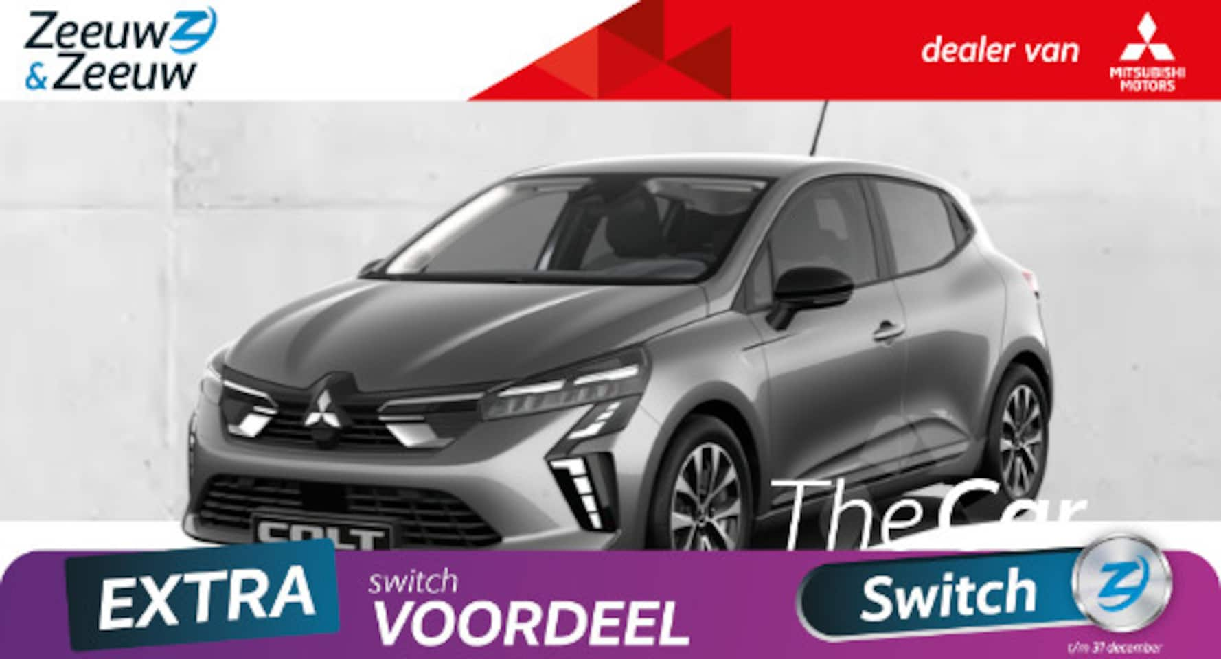 Mitsubishi Colt - 1.0T MT Intense | Snel leverbaar |  4000,- Korting | Camera | Climate control | Cruise con - AutoWereld.nl