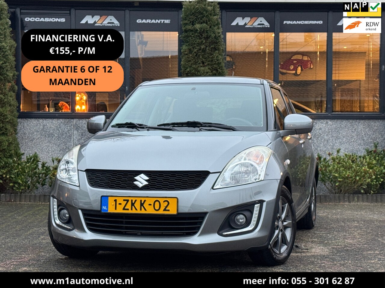 Suzuki Swift - 1.2 Dynamic EASSS | Cruise Control | Airco | 1e eig - AutoWereld.nl