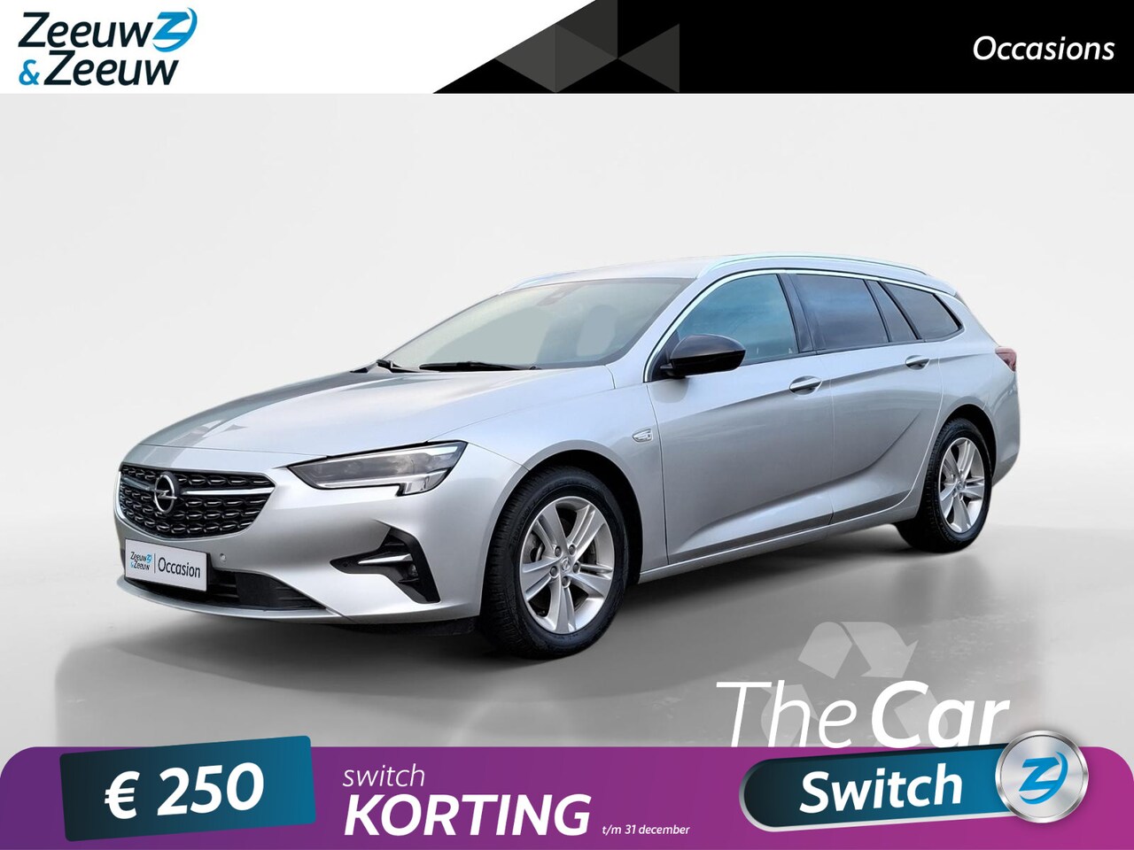 Opel Insignia Sports Tourer - 2.0 Turbo Business Automaat | Navigatie | Parkeersensoren | Dodehoek Detectie | Stuur-en s - AutoWereld.nl