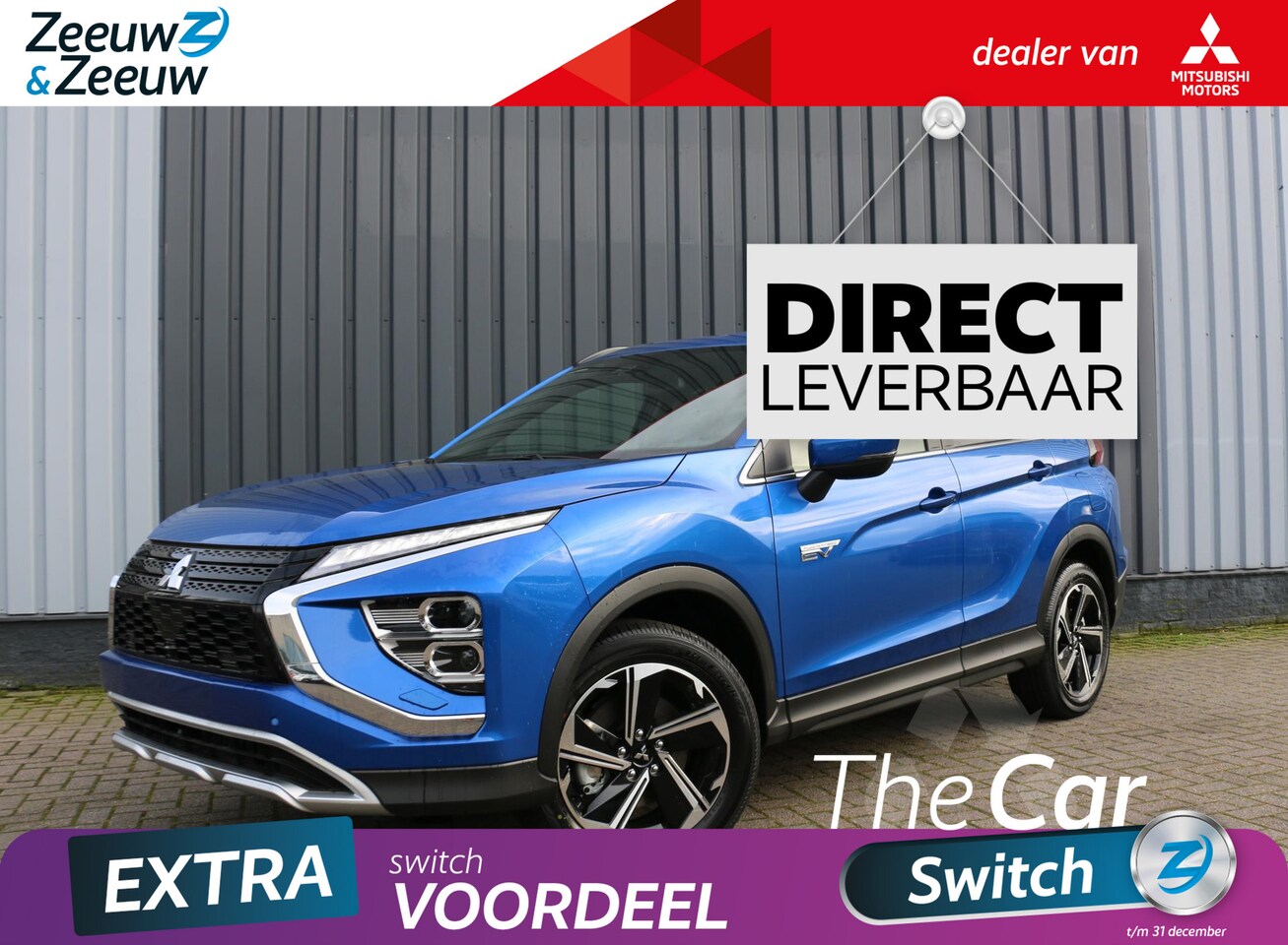 Mitsubishi Eclipse Cross - 2.4 PHEV Intense+ € 8.000,-- korting | ALLE KLEUREN | Climate |Cruise| Camera| PDC v+a |18 - AutoWereld.nl