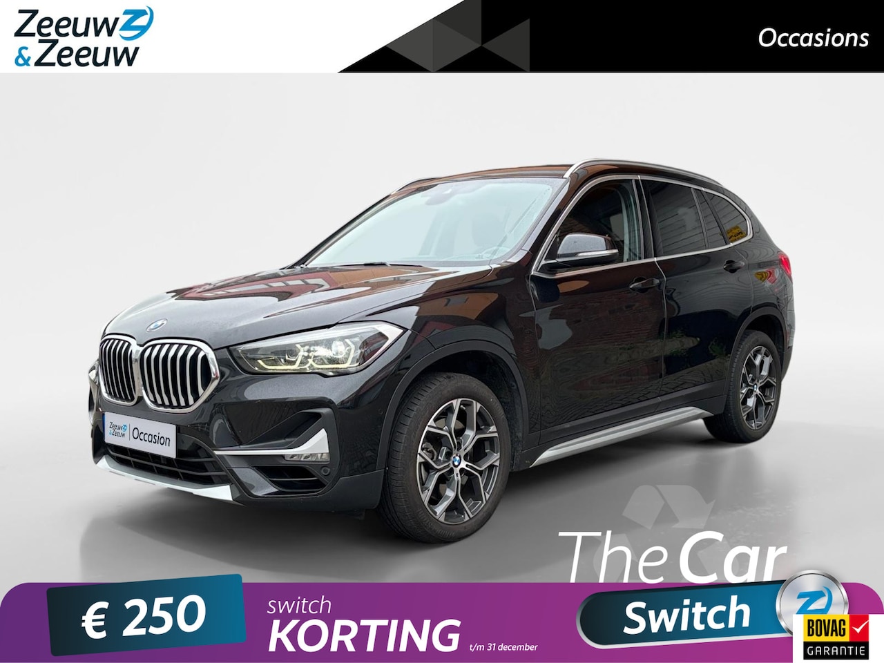 BMW X1 - sDrive20i VDL Nedcar Edition Dealer onderhouden | Leder interieur | Trekhaak | Navigatie | - AutoWereld.nl