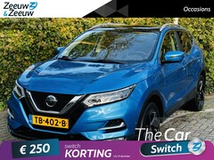 Nissan Qashqai - 1.2 Tekna + mooie complete uitvoering , incl trekhaak