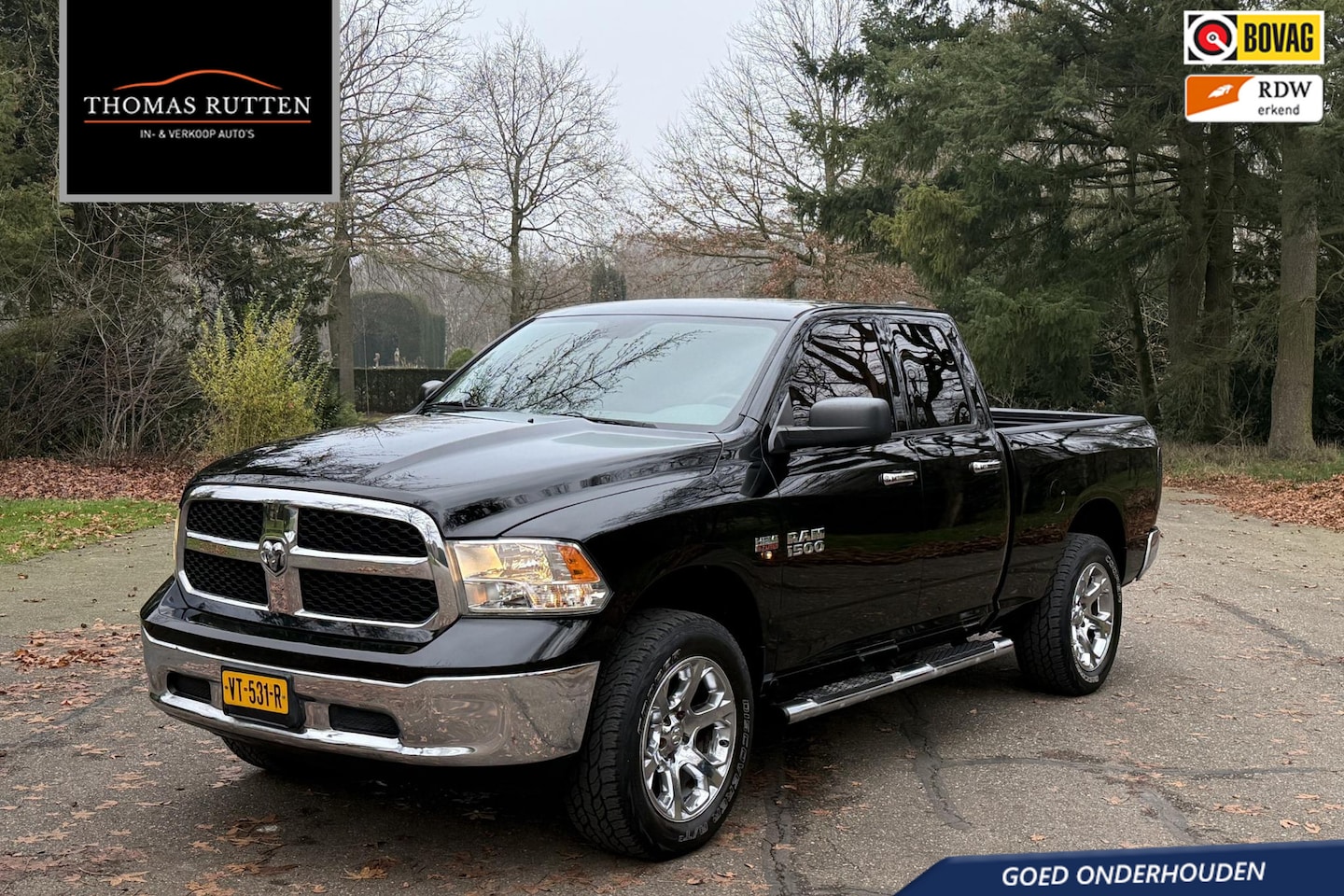 Dodge Ram 1500 - 5.7 V8 Quad Cab 6'4 2014 | Goed Onderhouden | 4x4 | Gas Instalatie | Trekhaak | Cruise Con - AutoWereld.nl