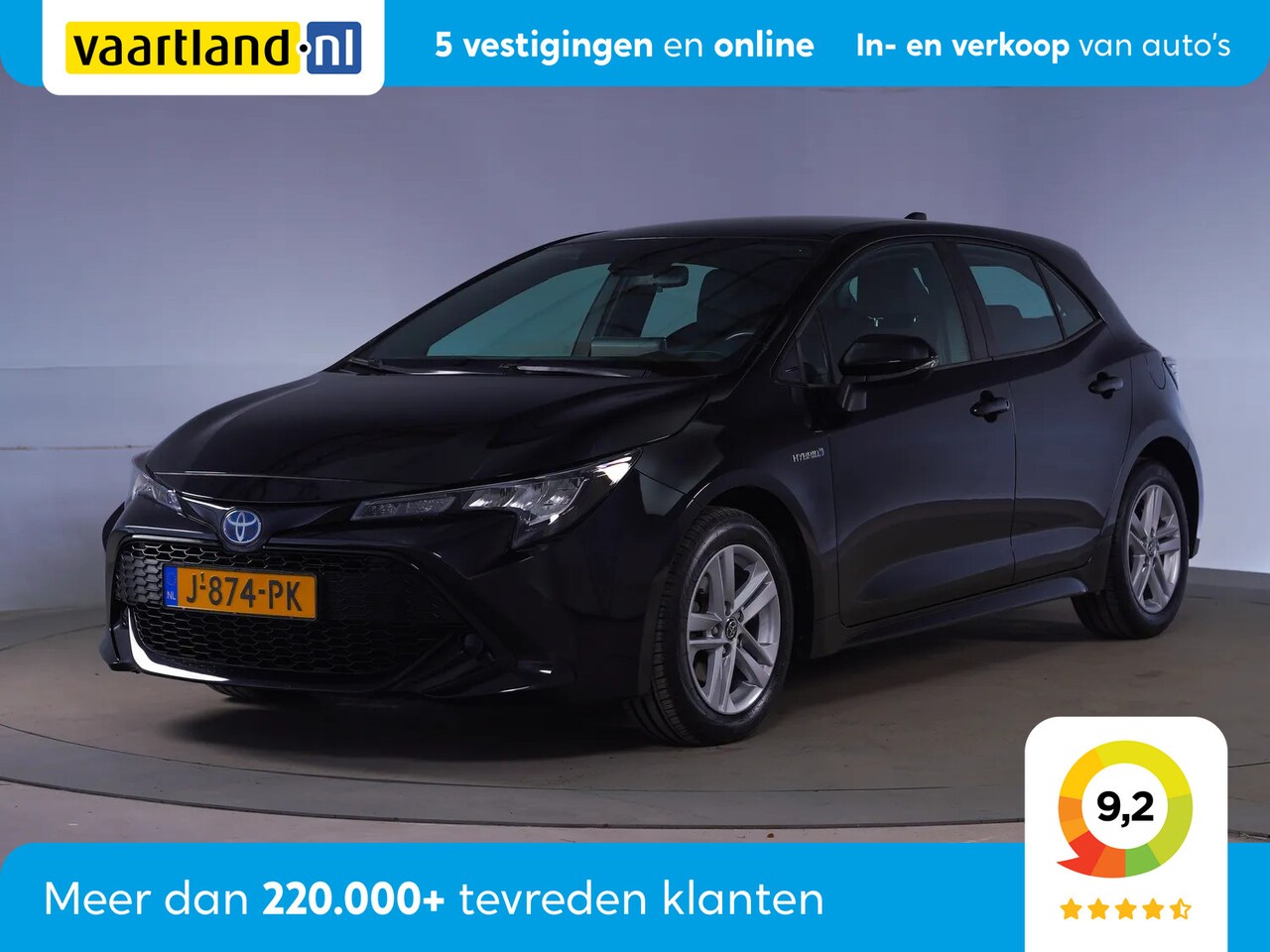 Toyota Corolla - 1.8 Hybrid Active Aut. [ Navi Camera Adapt.cruise ] - AutoWereld.nl