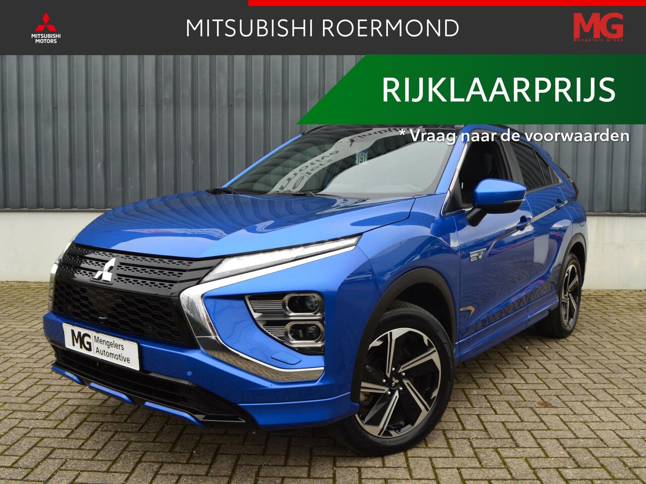 Mitsubishi Eclipse Cross - 2.4 PHEV Instyle 4WD /Vol-Leder/Pano-dak/etc/ALL IN PRIJS - AutoWereld.nl