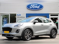 Ford Puma - 1.0EB HYBRID TITANIUM | NL-AUTO | 1E EIGENAAR | NAVI | ADAPT CRUISE | AFNEEMBARE TREKHAAK