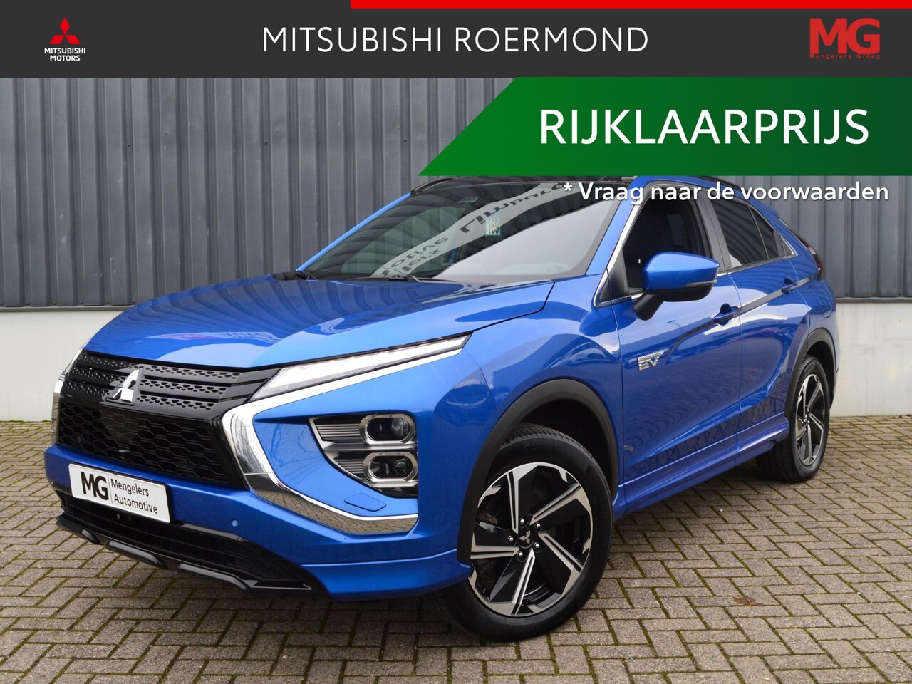 Mitsubishi Eclipse Cross - 2.4 PHEV Instyle 4WD /Vol-Leder/Pano-dak/etc/ALL IN PRIJS - AutoWereld.nl